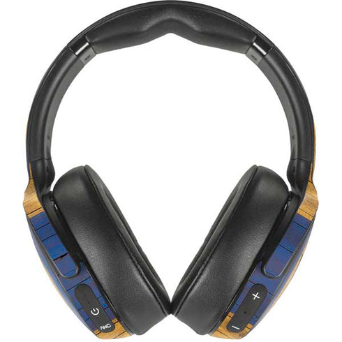 Barbados Flag Dark Wood Skullcandy Venue Skin